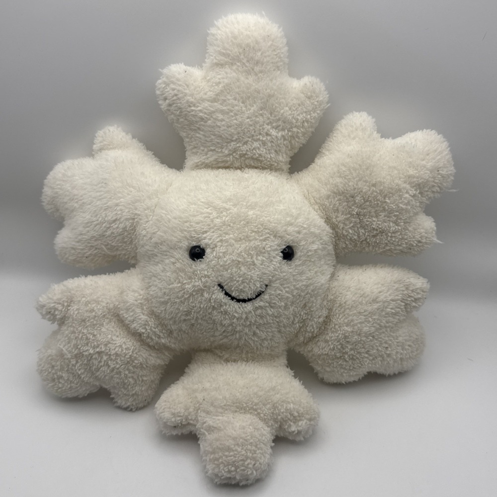 Jellycat Amuseables Snowflake Plush Christmas Holiday London Stuffed toy 11"